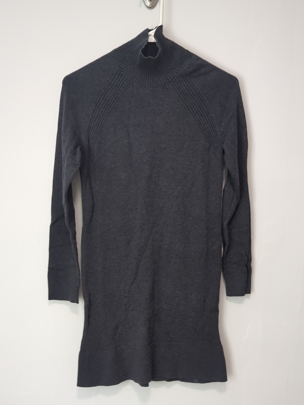 lululemon athletica Charcoal Gray Turtleneck Sweater Dress